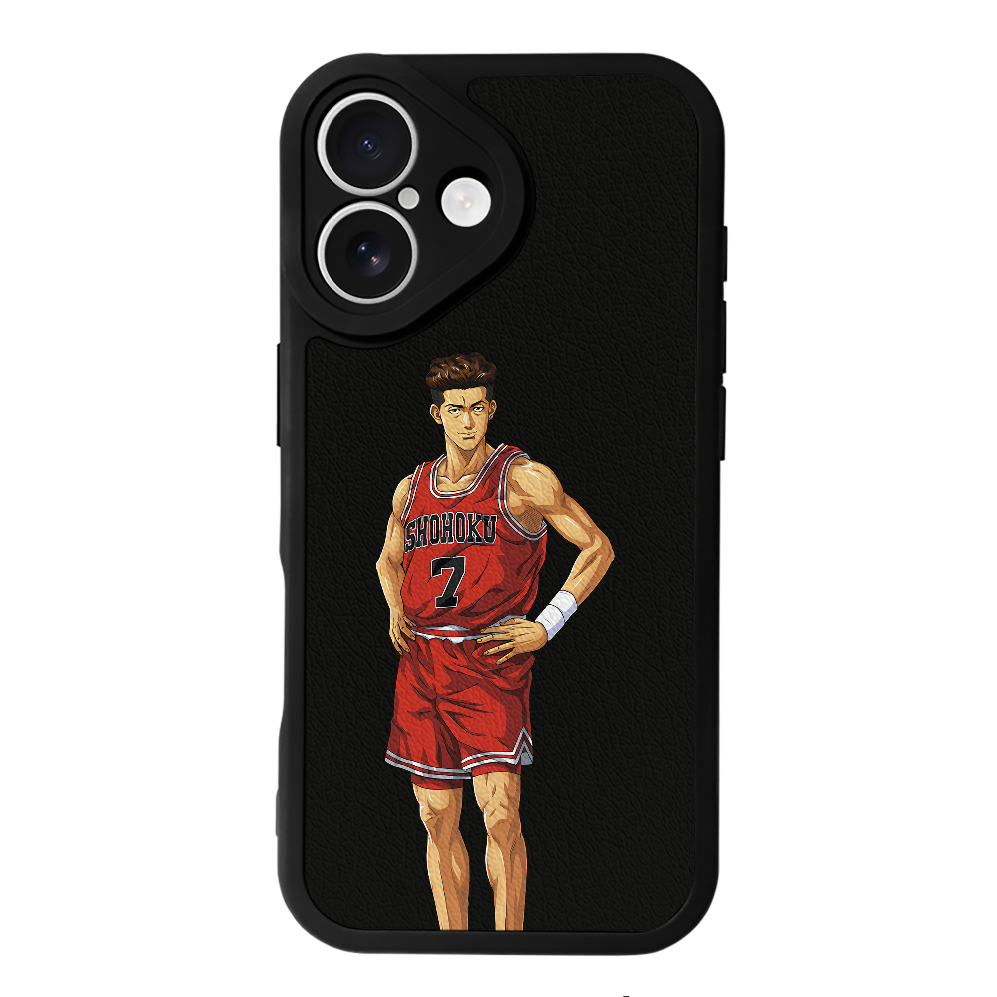 （画像用） SLAM DUNK／スラムダンク 【iPhone 16シリーズ対応】シリコンスマホケース（レザー調） 材質：シリコン